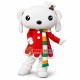 Warm Rabbit In Christmas Dress Mascot Costume Warm Rabbit In Christmas Dress Mascot Costume
