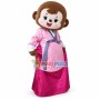 Monkey Couple In Korean Wedding Dress Mascot Costume