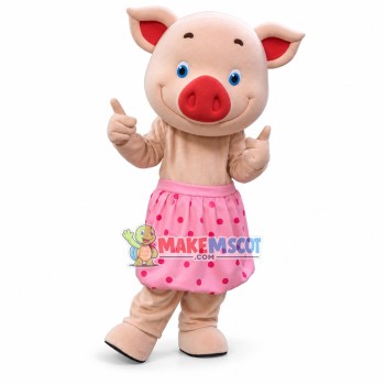 Harmonious the Pig Partners Mascot Costume