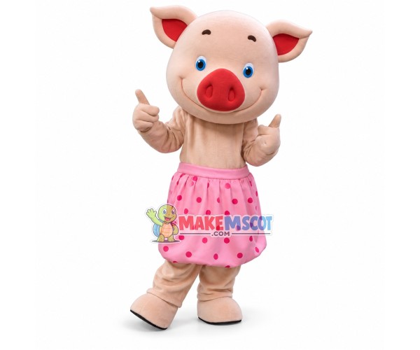 Harmonious the Pig Partners Mascot Costume