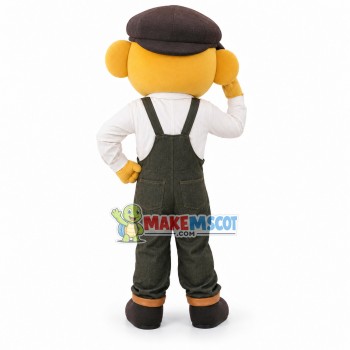 Bear Tailor With Good Craftsmanship Mascot Costume Bear Tailor With Good Craftsmanship Mascot Costume