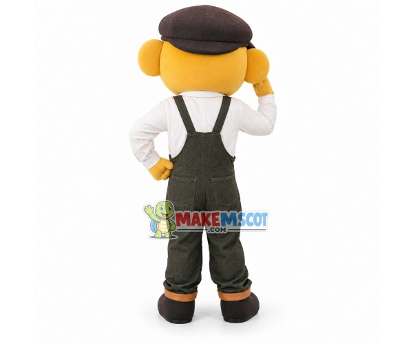 Bear Tailor With Good Craftsmanship Mascot Costume