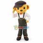Bear Tailor With Good Craftsmanship Mascot Costume