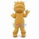 Short Green Horned Baby Dinosaur Mascot Costume