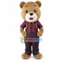 The Kind Manager Brown Bear Mascot Costume