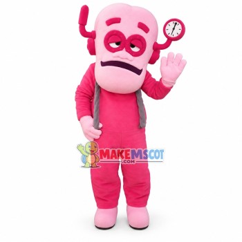 Pink Logger Vick of Logging Team Mascot Costume