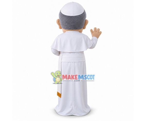 Compassionate Church Old Priest Mascot Costume Compassionate Church Old Priest Mascot Costume