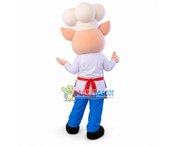 Kind Service Restaurant Waiter Pig Mascot Costume