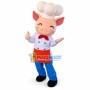 Kind Service Restaurant Waiter Pig Mascot Costume