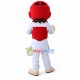 Teen Girl Athlete of Japanese Karate Mascot Costume Teen Girl Athlete of Japanese Karate Mascot Costume