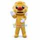 Cartoon Big-nosed Baby Lion With Wings Mascot Costume Cartoon Big-nosed Baby Lion With Wings Mascot Costume