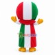 Pororo In The Patchwork Suit Mascot Costume Pororo In The Patchwork Suit Mascot Costume