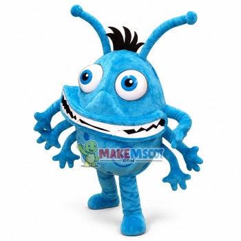 Enlarged Version of Bacterial Cell Mascot Costume Enlarged Version of Bacterial Cell Mascot Costume
