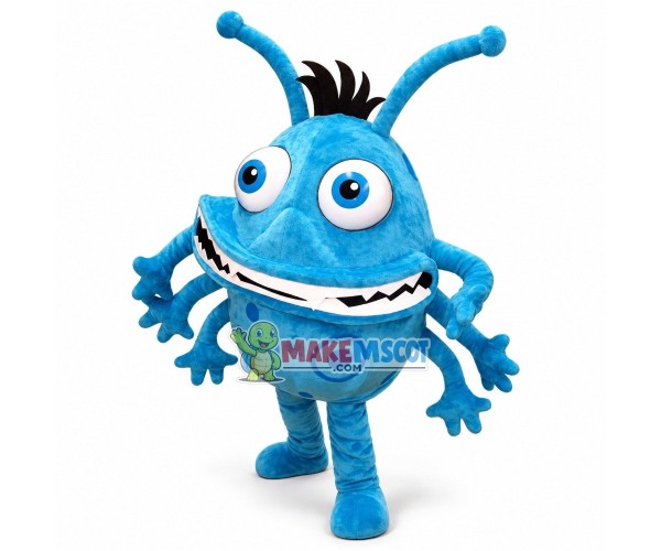 Enlarged Version of Bacterial Cell Mascot Costume Enlarged Version of Bacterial Cell Mascot Costume