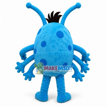 Enlarged Version of Bacterial Cell Mascot Costume Enlarged Version of Bacterial Cell Mascot Costume
