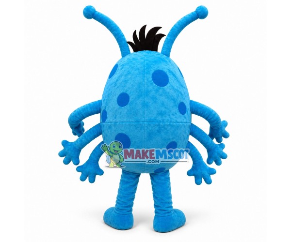 Enlarged Version of Bacterial Cell Mascot Costume Enlarged Version of Bacterial Cell Mascot Costume