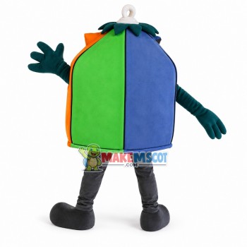 Cartoon Lamp of Home Furnishing Company Mascot Costume Cartoon Lamp of Home Furnishing Company Mascot Costume