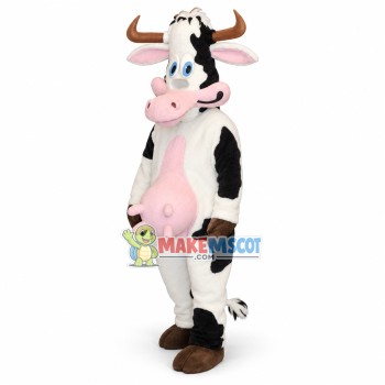 The Cow With Bulging Udders Mascot Costume