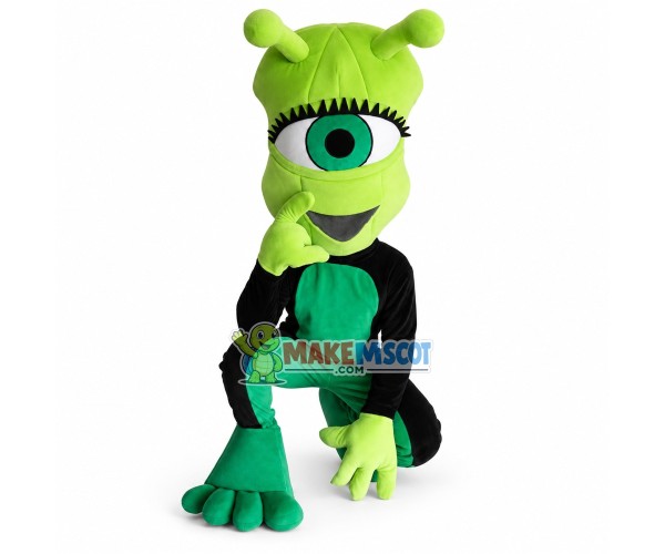Monocular of System Detection Software Mascot Costume Monocular of System Detection Software Mascot Costume