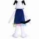 Halloween Mantle White Dog Mascot Costume Halloween Mantle White Dog Mascot Costume
