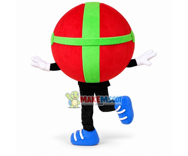 Cartoon Red Plush Round Doll Mascot Costume Cartoon Red Plush Round Doll Mascot Costume