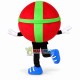 Cartoon Red Plush Round Doll Mascot Costume Cartoon Red Plush Round Doll Mascot Costume