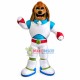 Fierce Space Brown Dog Mascot Costume Fierce Space Brown Dog Mascot Costume
