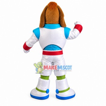 Fierce Space Brown Dog Mascot Costume