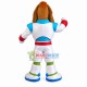 Fierce Space Brown Dog Mascot Costume Fierce Space Brown Dog Mascot Costume