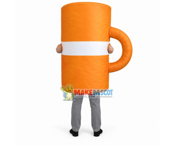 Customized Printing Mug Mascot Costume