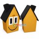 Firm Cartoon Smiley Dirt House Mascot Costume Firm Cartoon Smiley Dirt House Mascot Costume