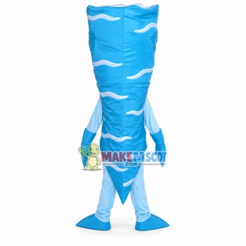 Blue Cone Conch With Slender Shell Mascot Costume