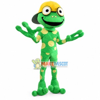 Slender The Jumping Froggy Mascot Costume