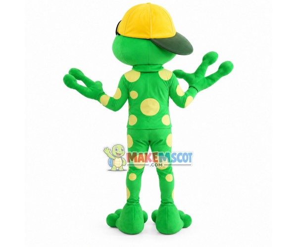 Slender The Jumping Froggy Mascot Costume Slender The Jumping Froggy Mascot Costume