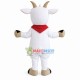 Marked Goat of The Farm Mascot Costume Marked Goat of The Farm Mascot Costume