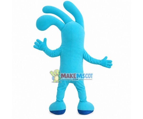 Blue Insulated Glove With Good Elasticity Mascot Costume Blue Insulated Glove With Good Elasticity Mascot Costume