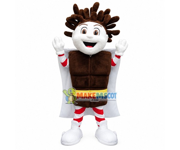 Orgy Dirty Braided Boy Mascot Costume Orgy Dirty Braided Boy Mascot Costume