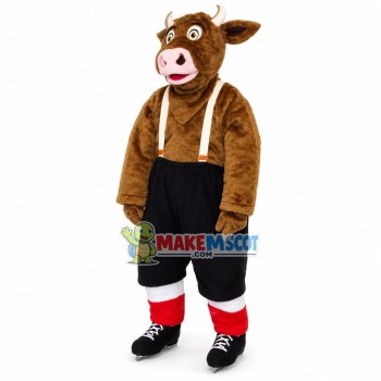 Discouraged Buffalo Adult Size Mascot Costume Discouraged Buffalo Adult Size Mascot Costume