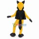 Quietly The Yellow Wild Wolf Mascot Costume Quietly The Yellow Wild Wolf Mascot Costume