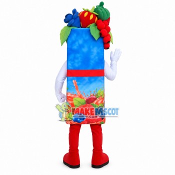 Compound Berry-flavored Juice Mascot Costume Compound Berry-flavored Juice Mascot Costume