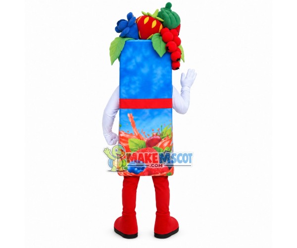 Compound Berry-flavored Juice Mascot Costume Compound Berry-flavored Juice Mascot Costume