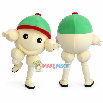 Intelligent Insulating Ball Cartoon Mascot Costume Intelligent Insulating Ball Cartoon Mascot Costume