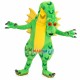 Majestic Sharp Claw Green Dragon Mascot Costume Majestic Sharp Claw Green Dragon Mascot Costume