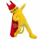Thunder Cat Superman Mascot Costume Thunder Cat Superman Mascot Costume