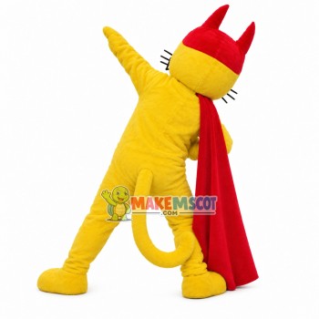 Thunder Cat Superman Mascot Costume Thunder Cat Superman Mascot Costume