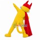 Thunder Cat Superman Mascot Costume Thunder Cat Superman Mascot Costume