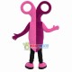 Two-color Scissor Mascot Costume For Manual Class Two-color Scissor Mascot Costume For Manual Class