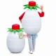 Strawberry-flavored Lactic Acid Bacteria Milk Mascot Costume Strawberry-flavored Lactic Acid Bacteria Milk Mascot Costume