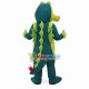 Flame Dragon With Soft Belly Mascot Costume
