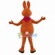 Kangaroo With Polka Dot Scarf Mascot Costume Kangaroo With Polka Dot Scarf Mascot Costume